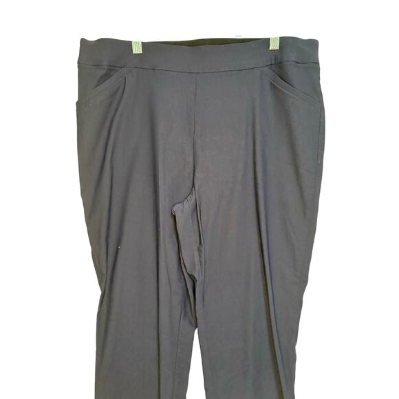 Counterparts Navy Ankle Pull On Pants SZ 16 Straight Leg Neutral Minimalist - Picture 3 of 11